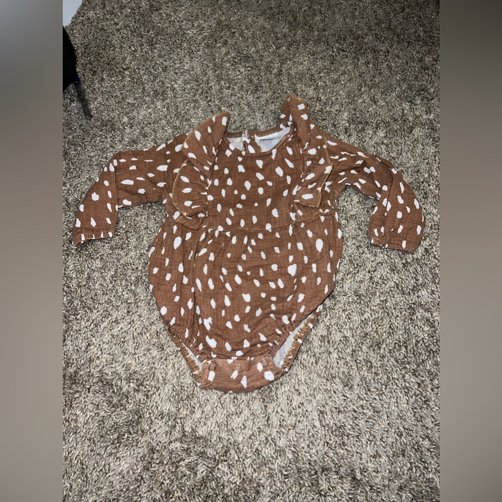 Velvet Fawn long sleeve bubble